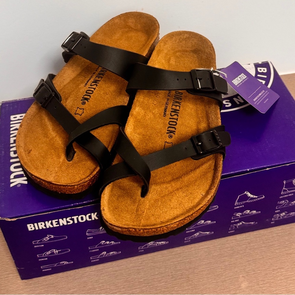 NWT Birkenstock Women’s Mayari Birko-Flor Sandals Size 9(EU40)